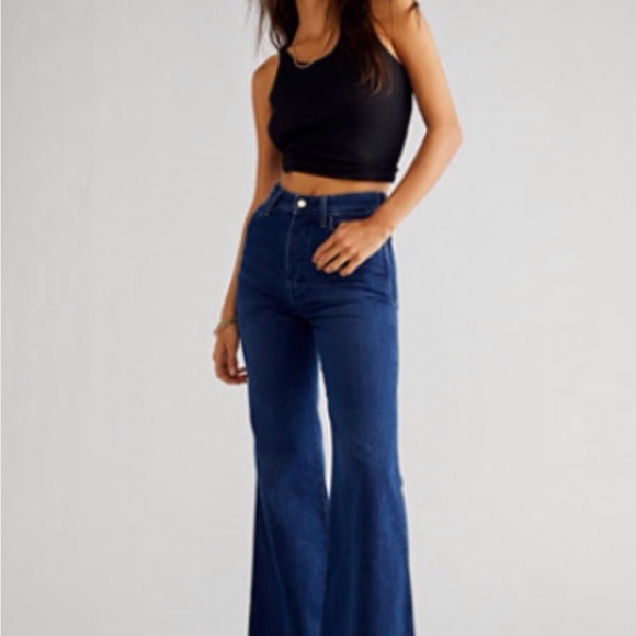 Wrangler Denim - NEW WRANGLER Wanderer 626 High-Rise Flare Jeans sold by Free People, 32x32